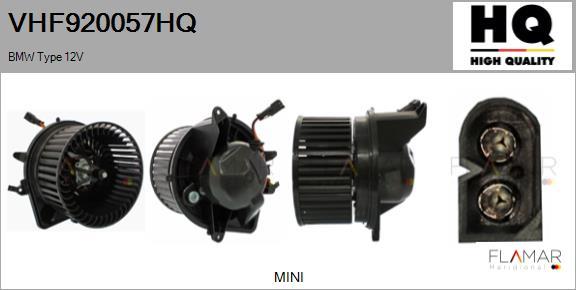 FLAMAR VHF920057HQ - Ventilator, habitaclu aaoparts.ro