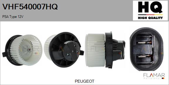 FLAMAR VHF540007HQ
 - Ventilator, habitaclu aaoparts.ro