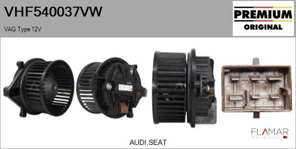 FLAMAR VHF540037VW - Ventilator, habitaclu aaoparts.ro