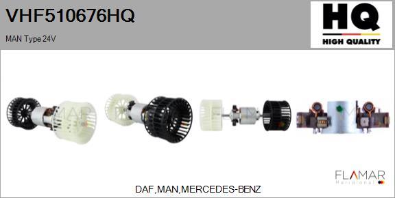 FLAMAR VHF510676HQ - Ventilator, habitaclu aaoparts.ro