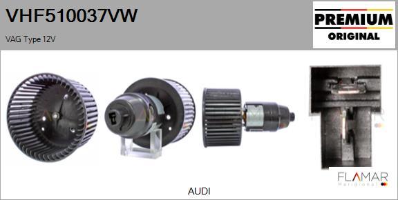 FLAMAR VHF510037VW - Ventilator, habitaclu aaoparts.ro