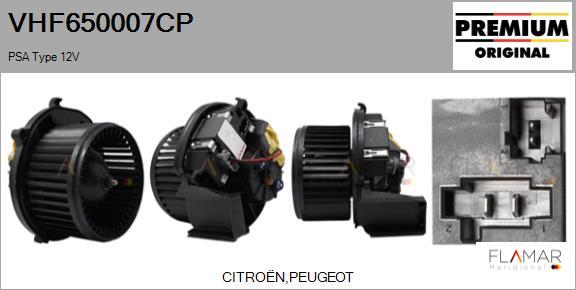 FLAMAR VHF650007CP - Ventilator, habitaclu aaoparts.ro