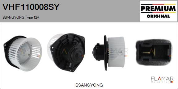 FLAMAR VHF110008SY - Ventilator, habitaclu aaoparts.ro