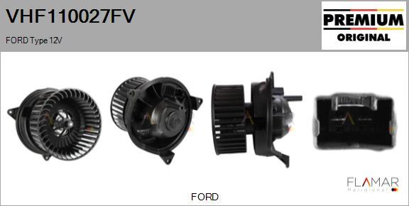 FLAMAR VHF110027FV - Ventilator, habitaclu aaoparts.ro