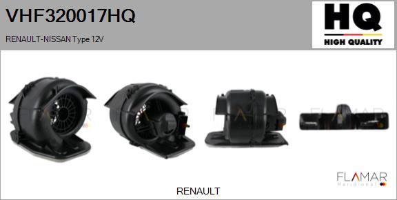 FLAMAR VHF320017HQ - Ventilator, habitaclu aaoparts.ro