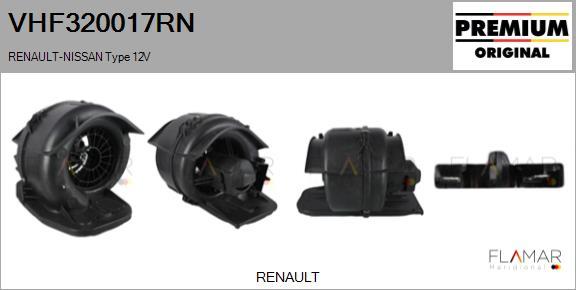 FLAMAR VHF320017RN - Ventilator, habitaclu aaoparts.ro