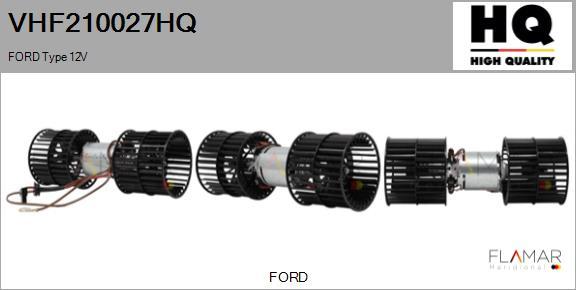 FLAMAR VHF210027HQ - Ventilator, habitaclu aaoparts.ro