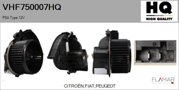 FLAMAR VHF750007HQ - Ventilator, habitaclu aaoparts.ro