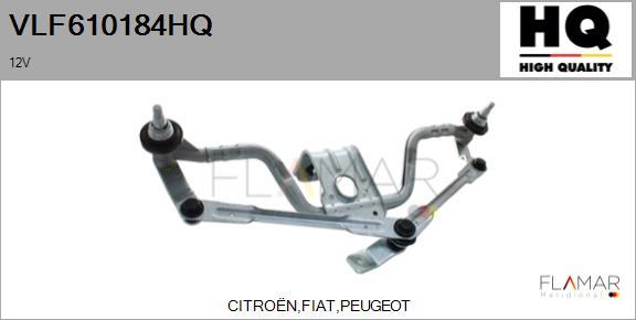 FLAMAR VLF610184HQ - Motor stergator aaoparts.ro