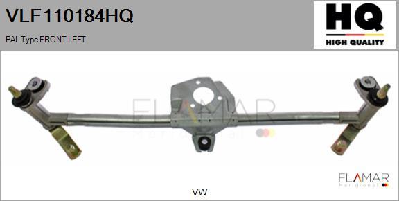 FLAMAR VLF110184HQ - Legaturi stergator parbriz aaoparts.ro