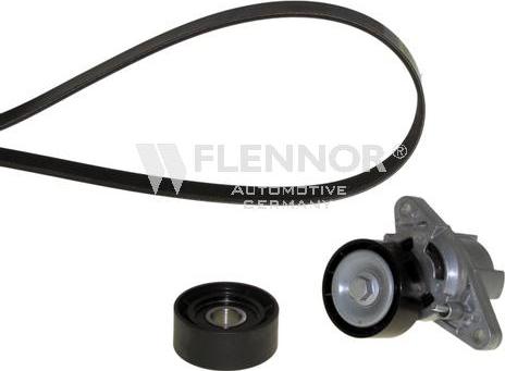 Flennor F905PK1750 - Set curea transmisie cu caneluri aaoparts.ro