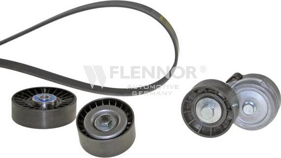 Flennor F906PK1255 - Set curea transmisie cu caneluri aaoparts.ro