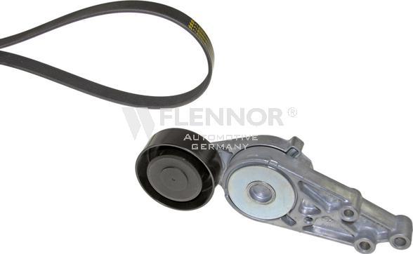Flennor F915PK1303 - Set curea transmisie cu caneluri aaoparts.ro