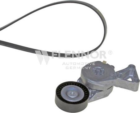 Flennor F916PK1123 - Set curea transmisie cu caneluri aaoparts.ro