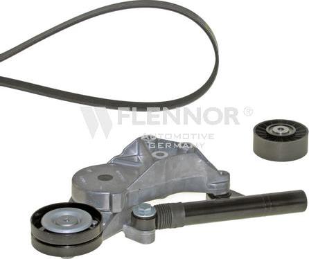 Flennor F936PK1660 - Set curea transmisie cu caneluri aaoparts.ro