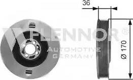 Flennor FVD99535 - Fulie curea, arbore cotit aaoparts.ro