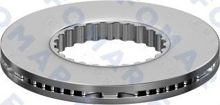 FOMAR Friction FO 0362 PRO - Disc frana aaoparts.ro