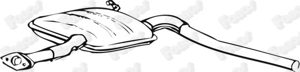 Fonos 619523 - Toba esapamet intermediara aaoparts.ro