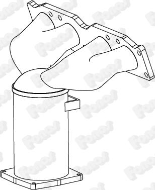 Fonos 28845 - Catalizator aaoparts.ro