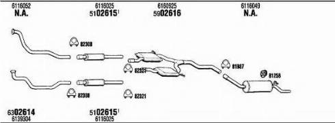 Fonos FO56058 - Sistem de esapament aaoparts.ro