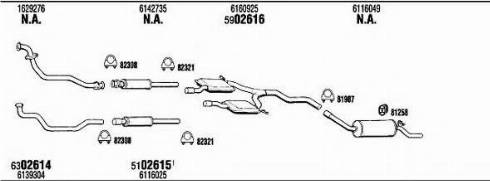 Fonos FO56064 - Sistem de esapament aaoparts.ro