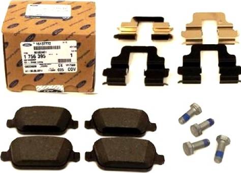 FORD 1756395 - Set placute frana,frana disc aaoparts.ro