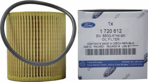 FORD 1 720 612 - Filtru ulei aaoparts.ro