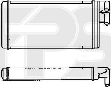 FPS FP 12 N59-X - Schimbator caldura, incalzire habitaclu aaoparts.ro
