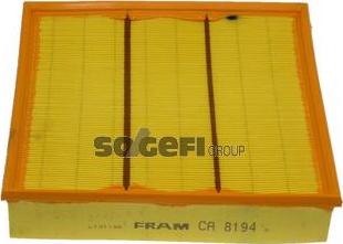 FRAM CA8194 - Filtru aer aaoparts.ro