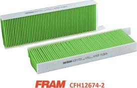 FRAM CFH12684 - Filtru, aer habitaclu aaoparts.ro