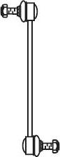FRAP F4308 - Brat / bieleta suspensie, stabilizator aaoparts.ro