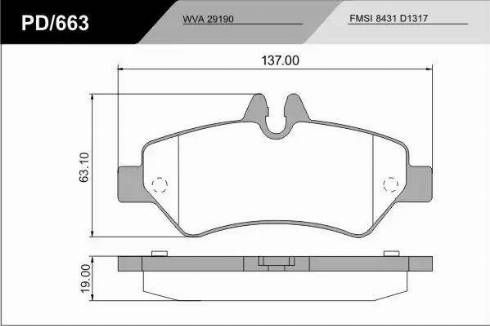 FRAS-LE PD/663_CV Advanced - Set placute frana,frana disc aaoparts.ro