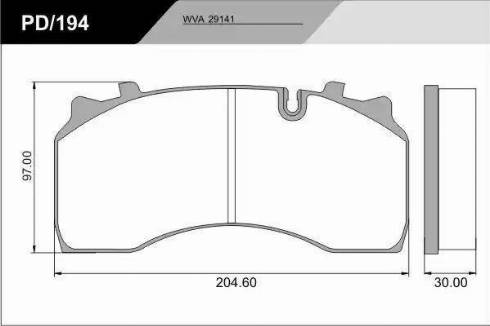 FRAS-LE PD/194_CV Advanced - Set placute frana,frana disc aaoparts.ro