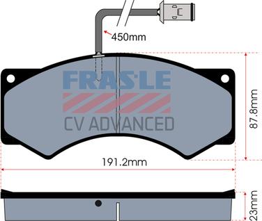 FRAS-LE PD/148-A-CV - Set placute frana,frana disc aaoparts.ro