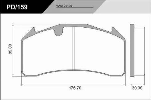 Stellox 85-11447-SX - Set placute frana,frana disc aaoparts.ro