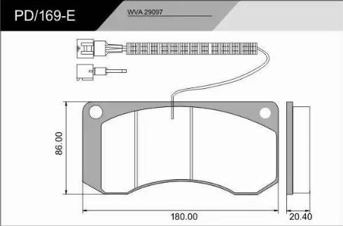 FRAS-LE PD/169-E_CV Advanced - Set placute frana,frana disc aaoparts.ro