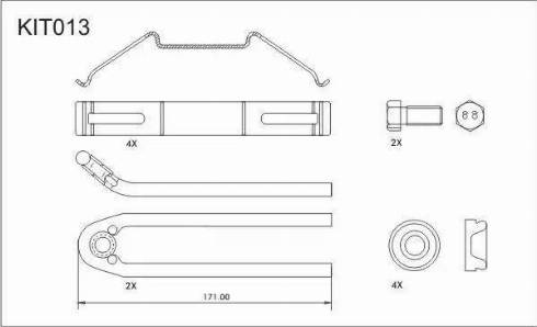 FRAS-LE PD/194-K13_CV Advanced - Set placute frana,frana disc aaoparts.ro
