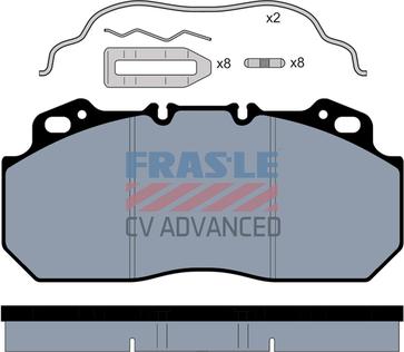 FRAS-LE PD/112-K007-CV - Set placute frana,frana disc aaoparts.ro