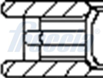 Freccia FR10-377100 - Set segmenti piston aaoparts.ro