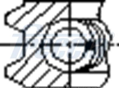 Freccia FR10-384300 - Set segmenti piston aaoparts.ro