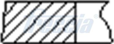 Freccia FR10-505200 - Set segmenti piston aaoparts.ro