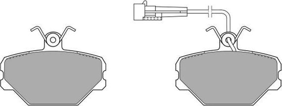 FREMAX FBP-0596 - Set placute frana,frana disc aaoparts.ro