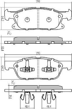 FREMAX FBP-0078 - Set placute frana,frana disc aaoparts.ro
