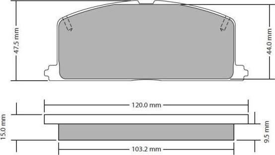 FREMAX FBP-0303 - Set placute frana,frana disc aaoparts.ro