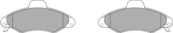 FREMAX FBP-0756 - Set placute frana,frana disc aaoparts.ro
