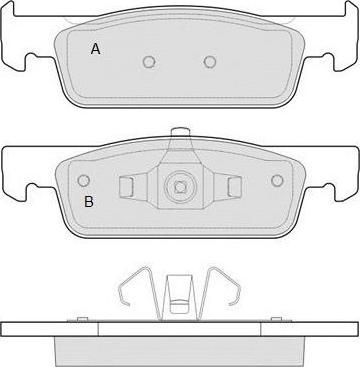 FREMAX FBP-1950 - Set placute frana,frana disc aaoparts.ro