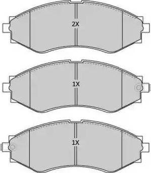 FREMAX FBP-1926 - Set placute frana,frana disc aaoparts.ro
