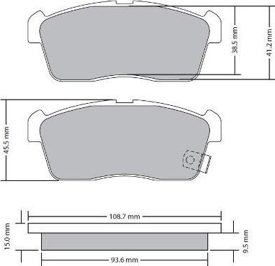 FREMAX FBP-1690 - Set placute frana,frana disc aaoparts.ro