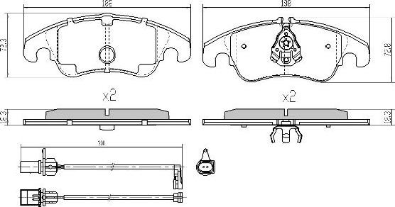 FREMAX FBP-1643 - Set placute frana,frana disc aaoparts.ro