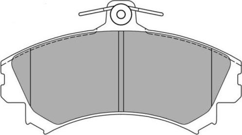FREMAX FBP-1041 - Set placute frana,frana disc aaoparts.ro
